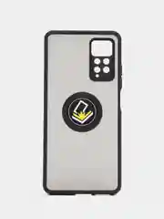 Чехол противоударный Xiaomi Redmi Note 11 pro 4G с магнитом и кольцом