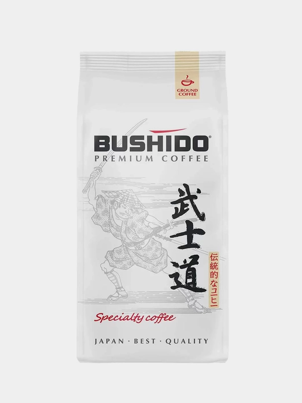 Кофе молотый BUSHIDO "Specialty Coffee", полимерная упаковка, 227 г