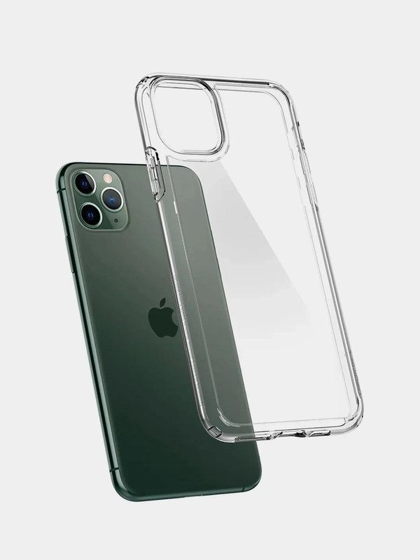 Чехол для iPhone 11 / 11 Pro / 11 Pro Max, силикон прозрачный