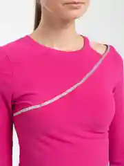 Фуксия кофта короткая, зеленая, фуксия