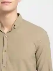 Зеленый рубашка мужская габардин, джинса