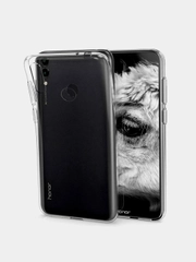 Чехол Huawei Honor 8C прозрачный, силиконовый (Хуавей Хонор 8С)