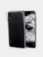 Чехол Huawei Honor 8C прозрачный, силиконовый (Хуавей Хонор 8С)