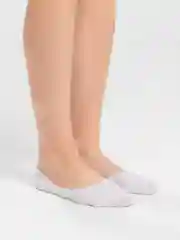 Носки-следки женские, белые