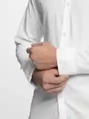 Белый рубашка мужская классическая