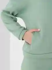 Мятный спортивный костюм женский