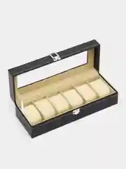 Синий шкатулка для часов и украшений