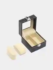 Бежевый шкатулка для часов и украшений