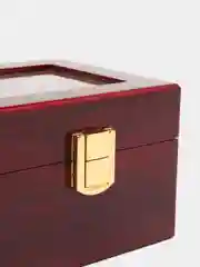 Бежевый шкатулка для часов и украшений