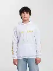 Белый худи унисекс