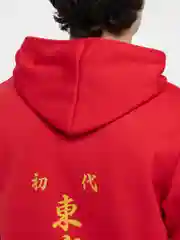Алый худи унисекс