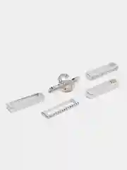 Лавандовый шарм подвеска для часов на ремешок для apple watch 20-22 мм, кольца декоративные, набор 4-5шт