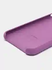 Фиолетовый чехол Silicone Case силиконовый для iPhone (айфон)