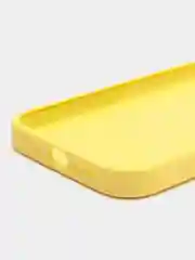 Желтый чехол Silicone Case силиконовый для iPhone (айфон)