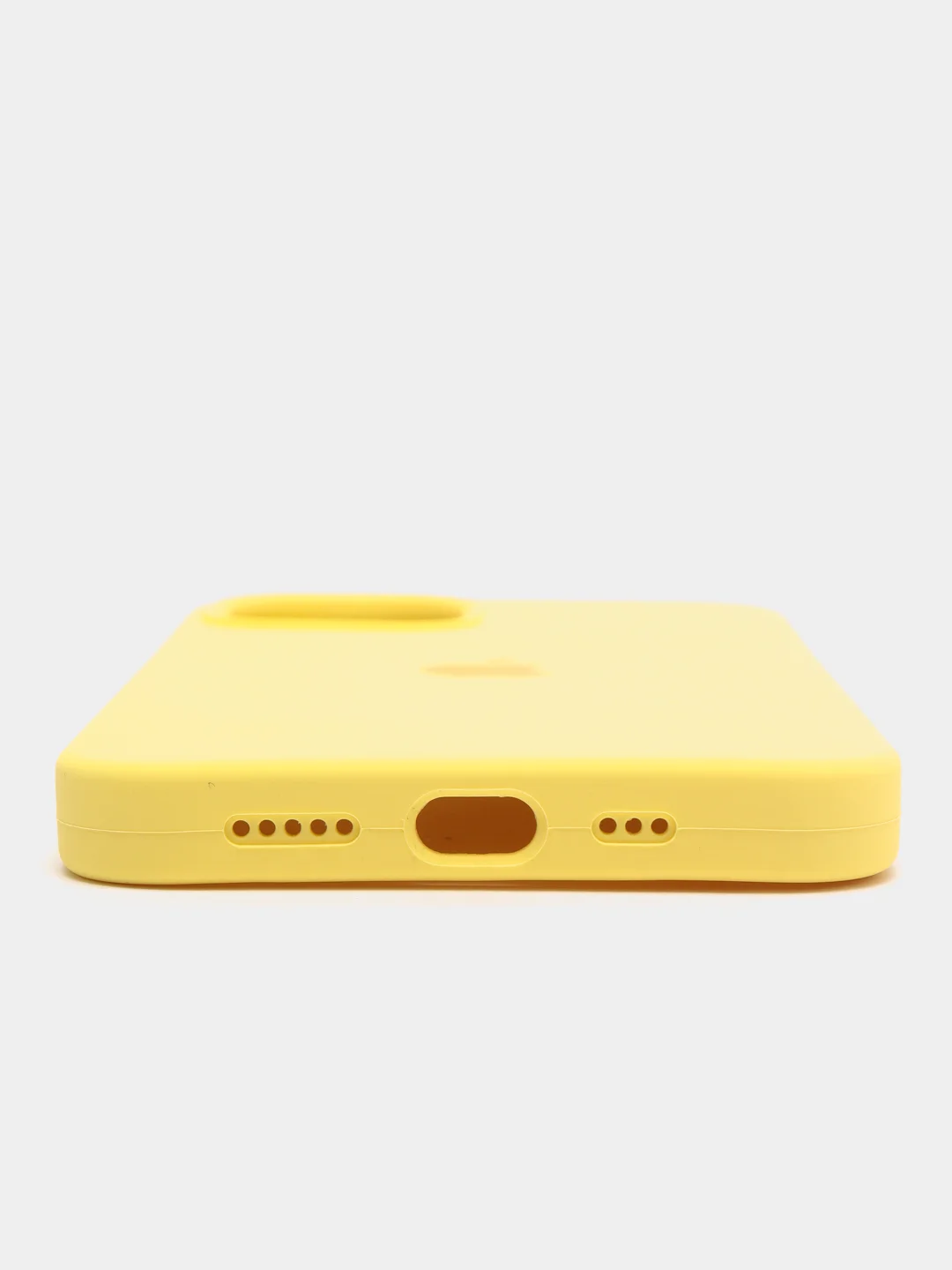 Желтый чехол Silicone Case силиконовый для iPhone (айфон)