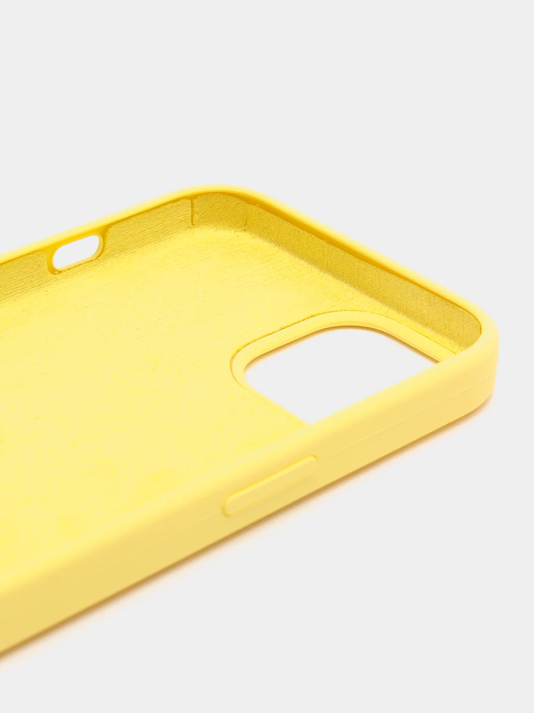 Желтый чехол Silicone Case силиконовый для iPhone (айфон)