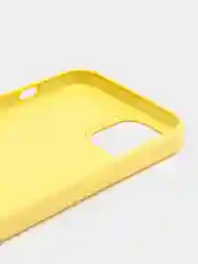 Желтый чехол Silicone Case силиконовый для iPhone (айфон)