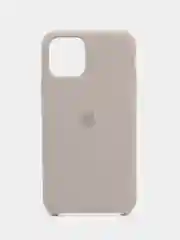 Серый чехол Silicone Case силиконовый для iPhone (айфон)