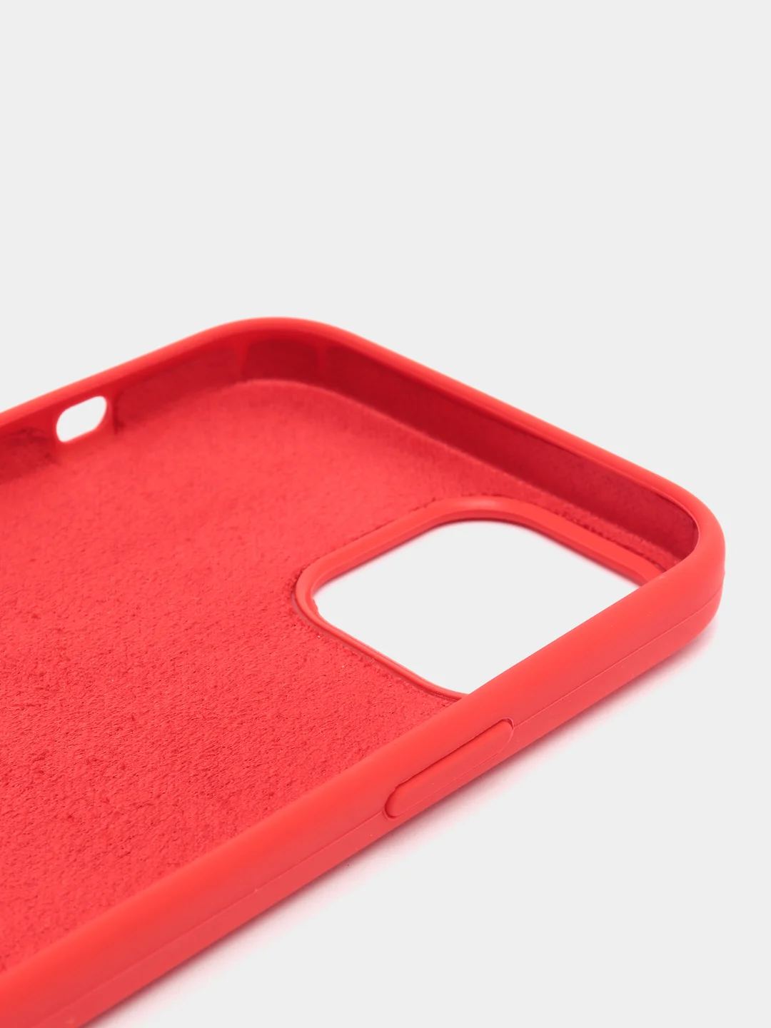 Красный чехол Silicone Case силиконовый для iPhone (айфон)
