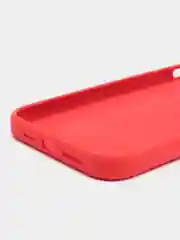 Красный чехол Silicone Case силиконовый для iPhone (айфон)