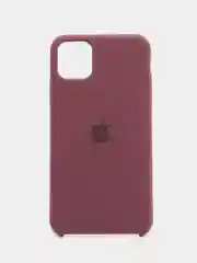 Бордовый чехол Silicone Case силиконовый для iPhone (айфон)
