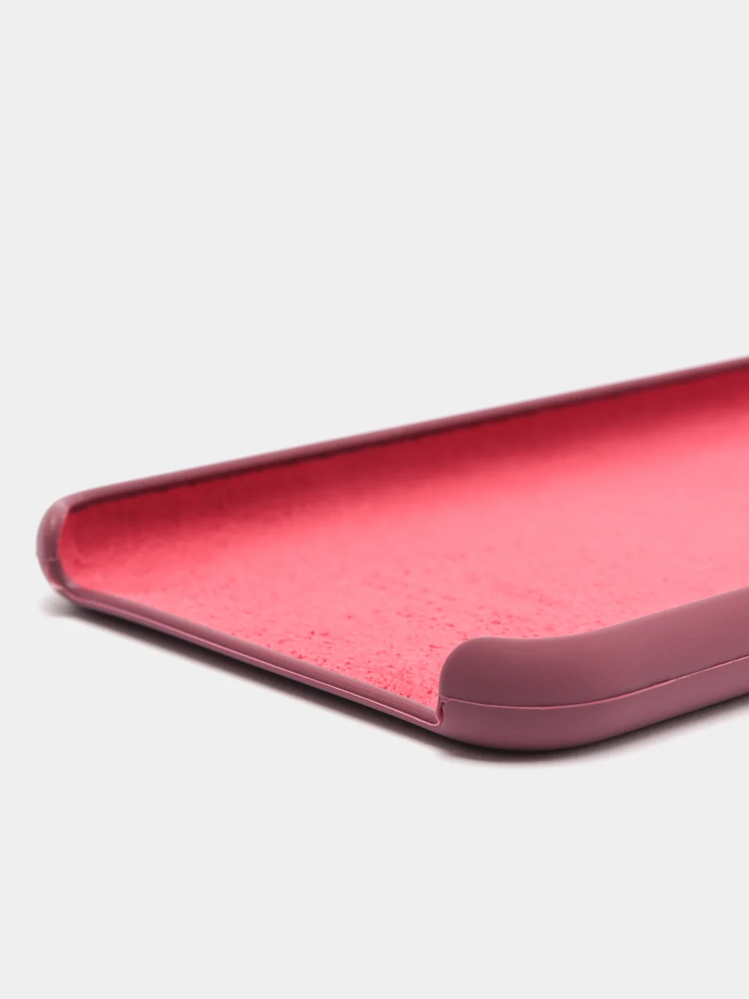 Бордовый чехол Silicone Case силиконовый для iPhone (айфон)