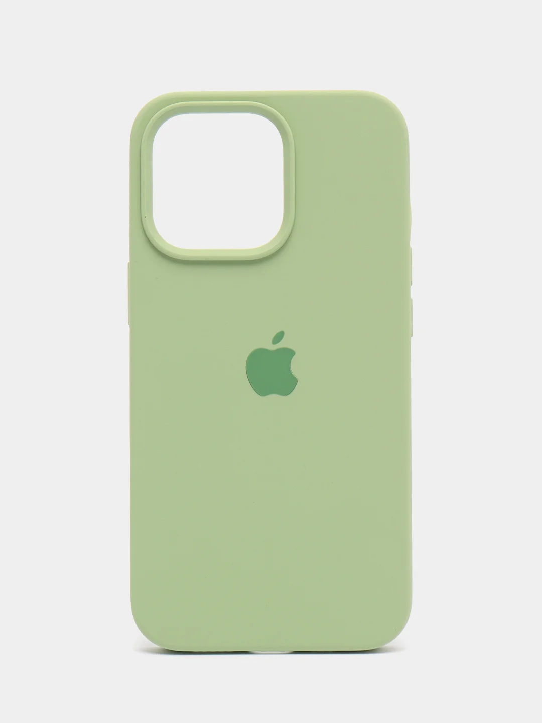 Салатовый чехол Silicone Case силиконовый для iPhone (айфон)