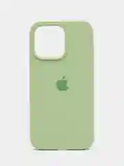 Салатовый чехол Silicone Case силиконовый для iPhone (айфон)