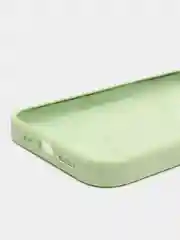 Салатовый чехол Silicone Case силиконовый для iPhone (айфон)