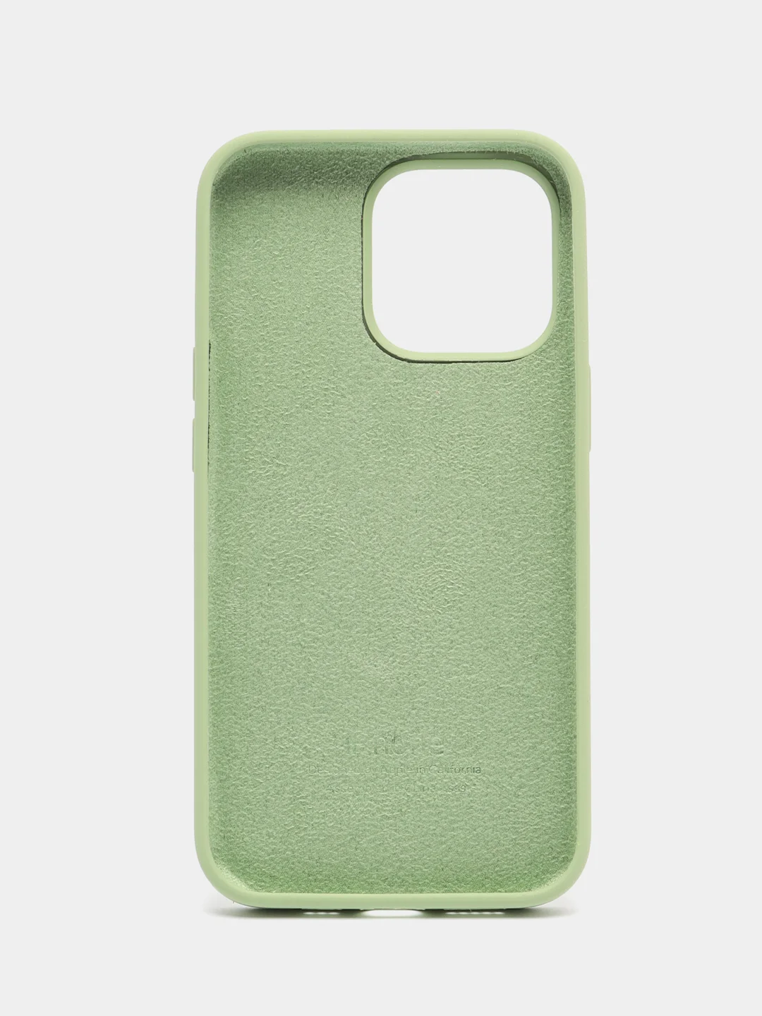 Салатовый чехол Silicone Case силиконовый для iPhone (айфон)