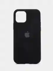 Черный чехол Silicone Case силиконовый для iPhone (айфон)