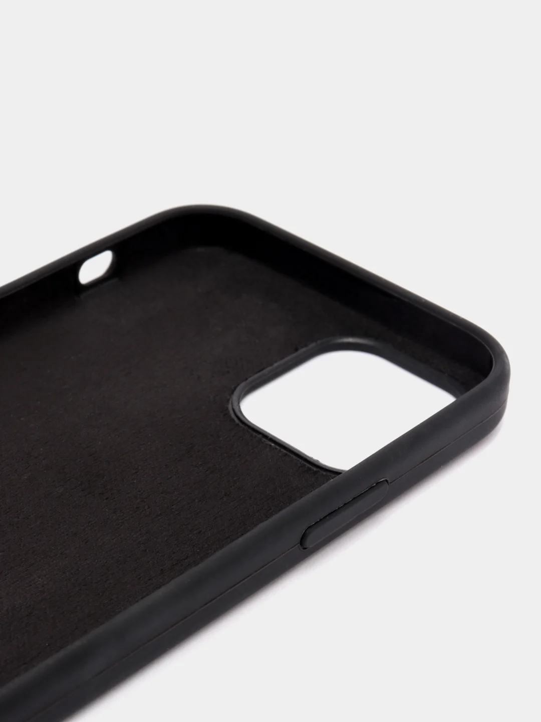 Черный чехол Silicone Case силиконовый для iPhone (айфон)