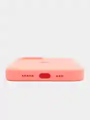 Розовый чехол Silicone Case силиконовый для iPhone (айфон)