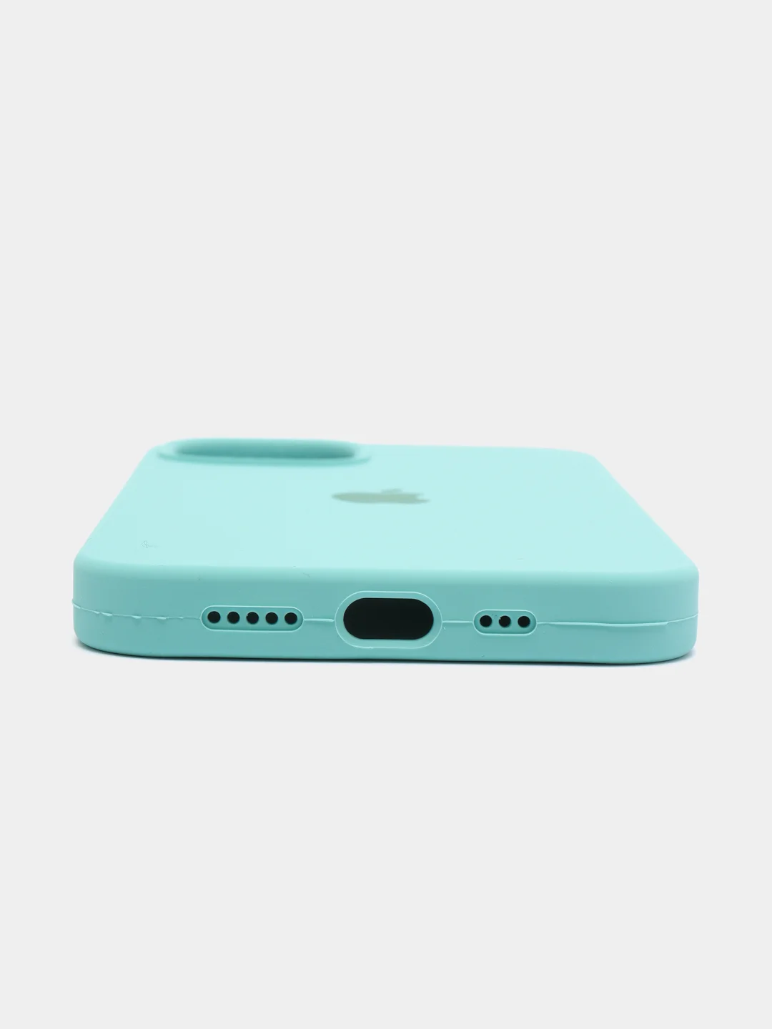 Бирюзовый чехол Silicone Case силиконовый для iPhone (айфон)