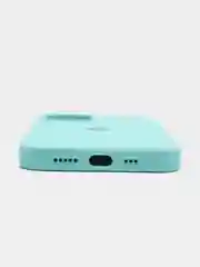 Бирюзовый чехол Silicone Case силиконовый для iPhone (айфон)