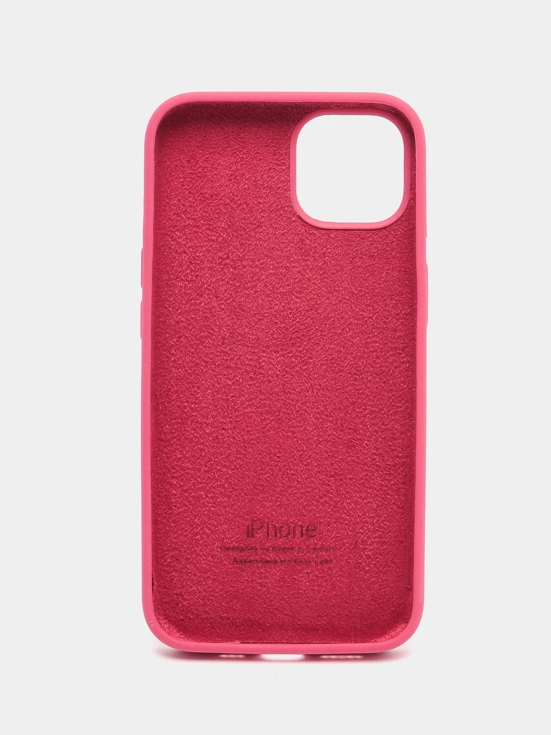Фуксия чехол Silicone Case силиконовый для iPhone (айфон)