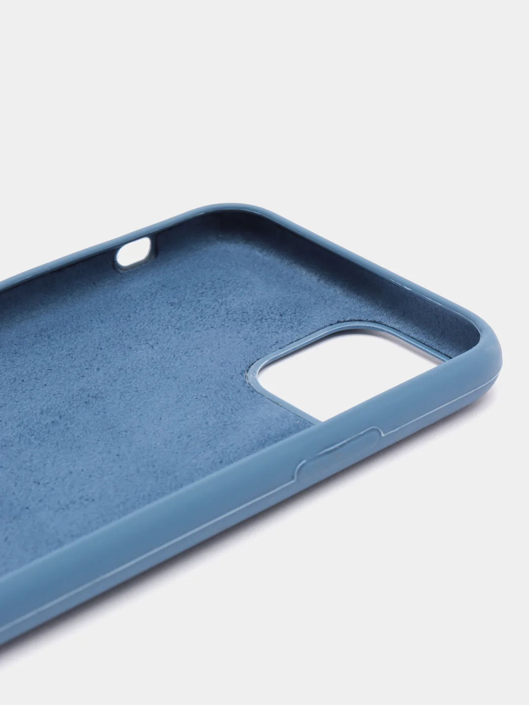 Индиго чехол Silicone Case силиконовый для iPhone (айфон)