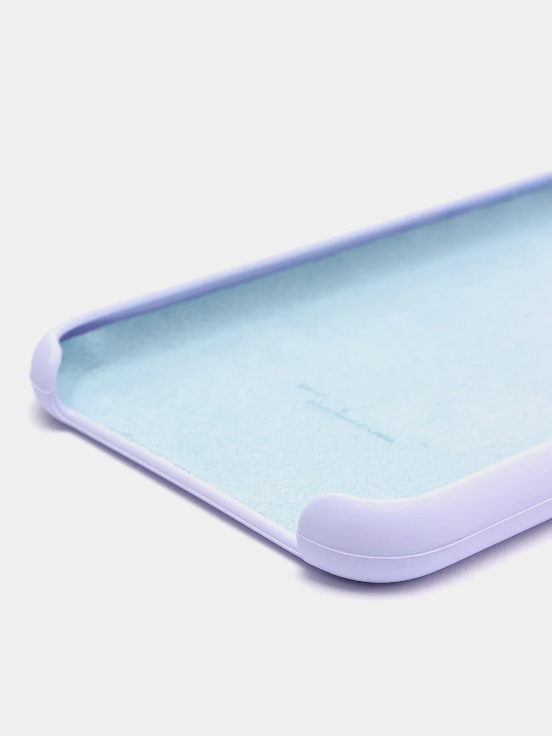 Сиреневый чехол Silicone Case силиконовый для iPhone (айфон)