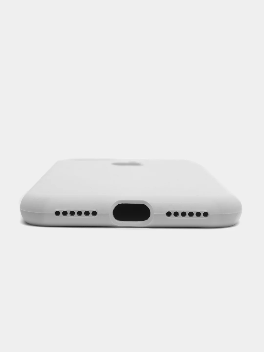 Белый чехол Silicone Case силиконовый для iPhone (айфон)