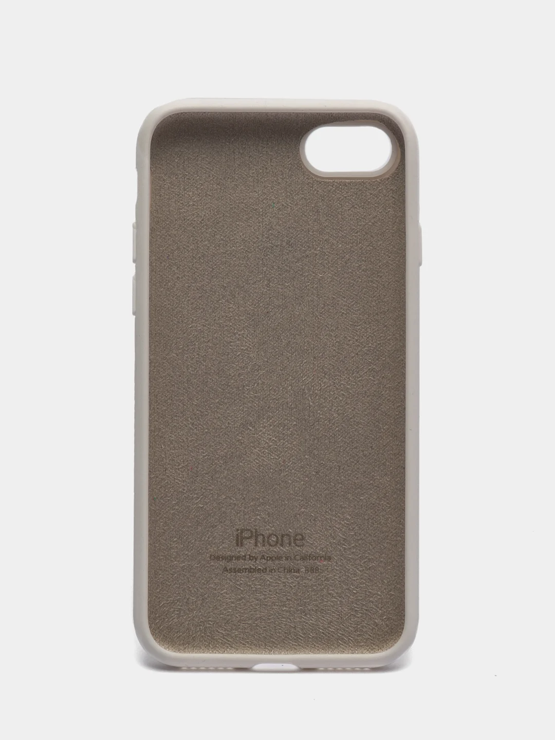 Белый чехол Silicone Case силиконовый для iPhone (айфон)