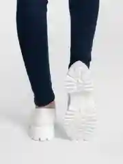Белый женские лоферы