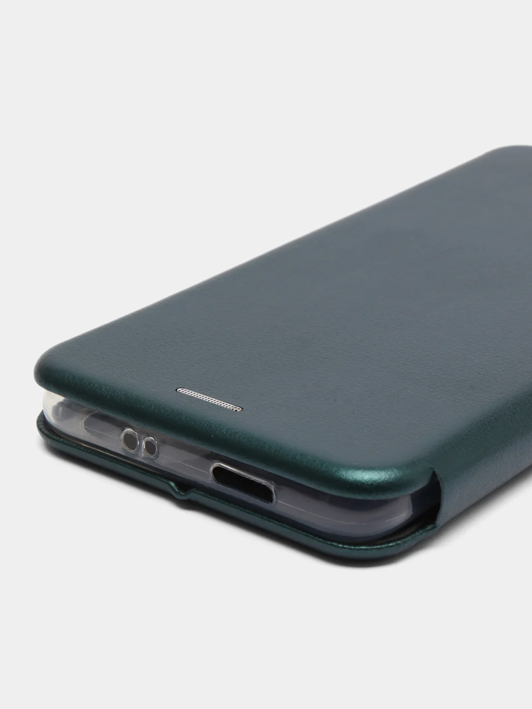 Зеленый чехол-книжка для Xiaomi Redmi Note 11 5G (китайская версия), Poco M4 Pro 5G
