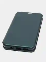 Зеленый чехол-книжка для Xiaomi Redmi Note 11 5G (китайская версия), Poco M4 Pro 5G