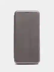 Серебряный чехол книжка для Xiaomi Poco X4 Pro 5G (Поко Х4 Про)