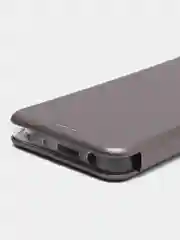 Серебряный чехол книжка для Xiaomi Poco X4 Pro 5G (Поко Х4 Про)