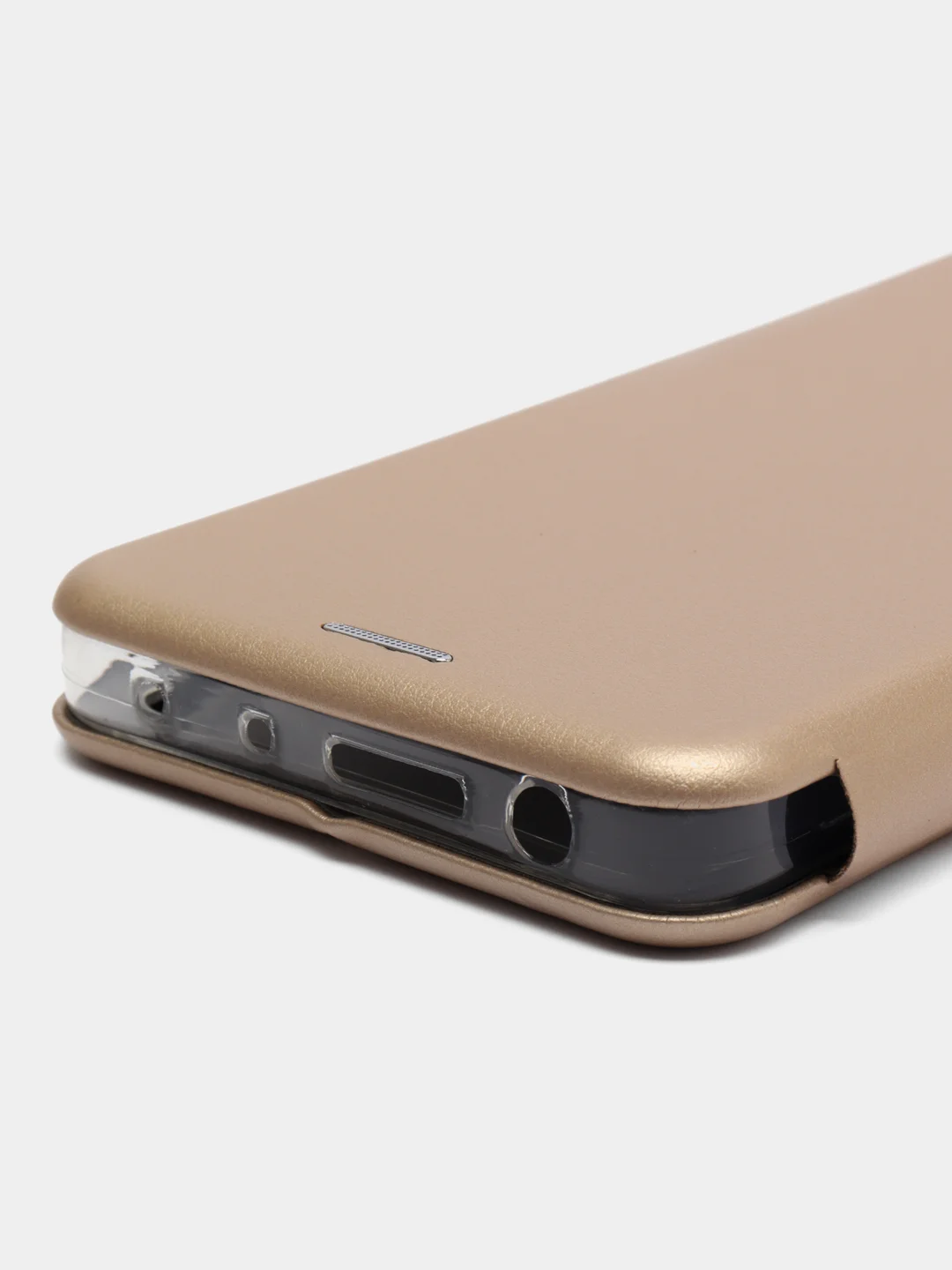 Золотой чехол книжка для Xiaomi Poco X4 Pro 5G (Поко Х4 Про)