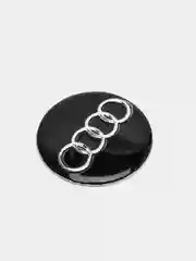 Черный эмблема Audi на ключ зажигания