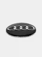 Черный эмблема Audi на ключ зажигания