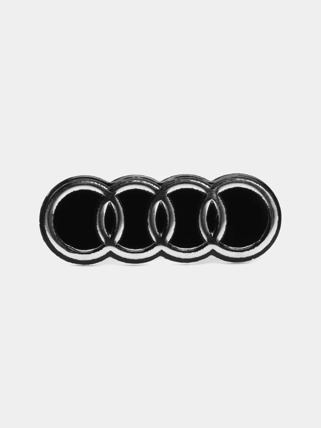 Серебряный эмблема Audi на ключ зажигания