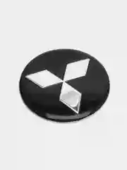 Черный эмблема Mitsubishi на ключ зажигания